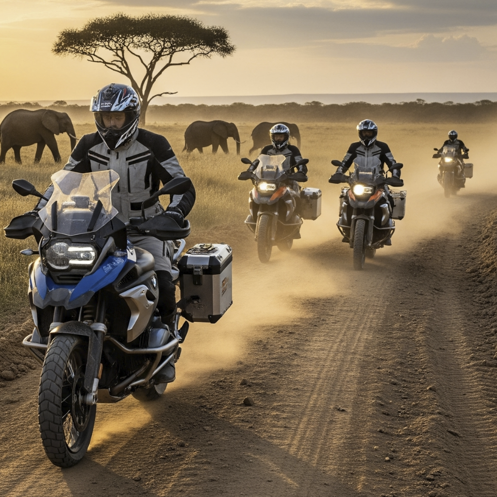Motorcycle rental - Kenya